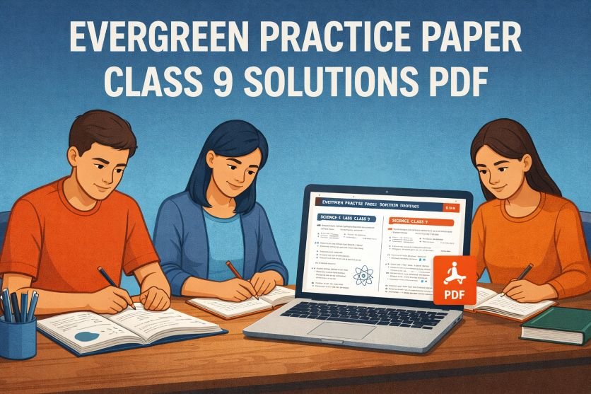 evergreen practice paper class 9 solutions pdf