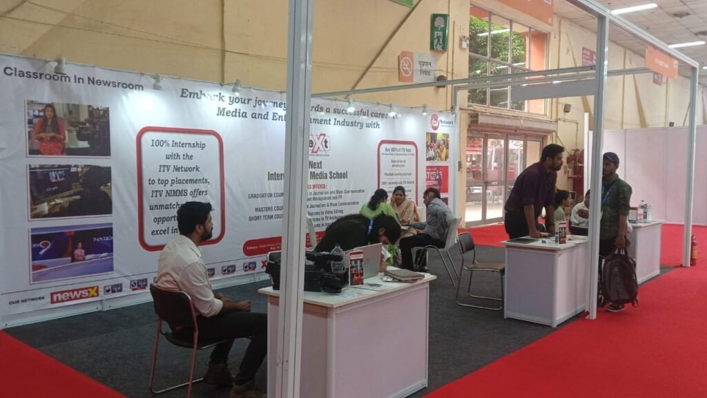 University stall at a CareerTest Education career fair