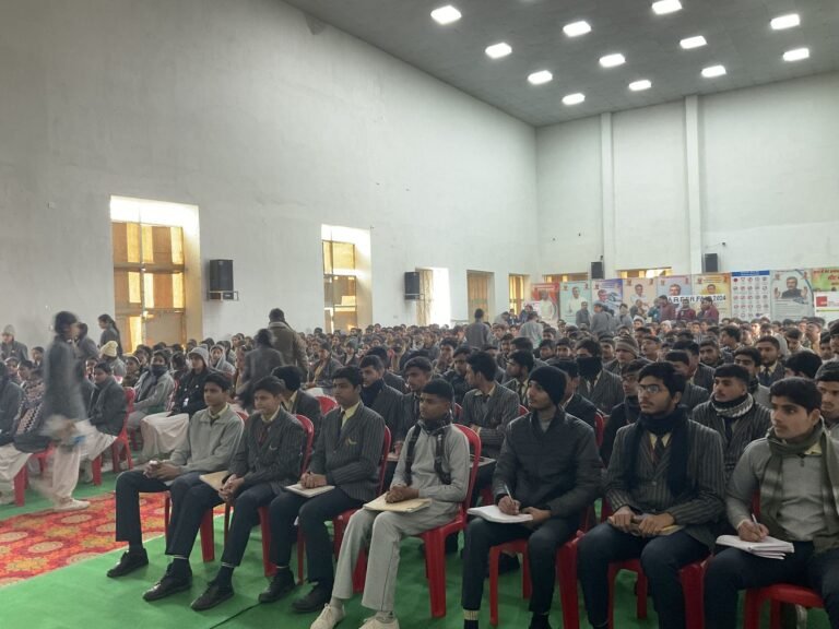 Students attending a CareerTest Education career seminar