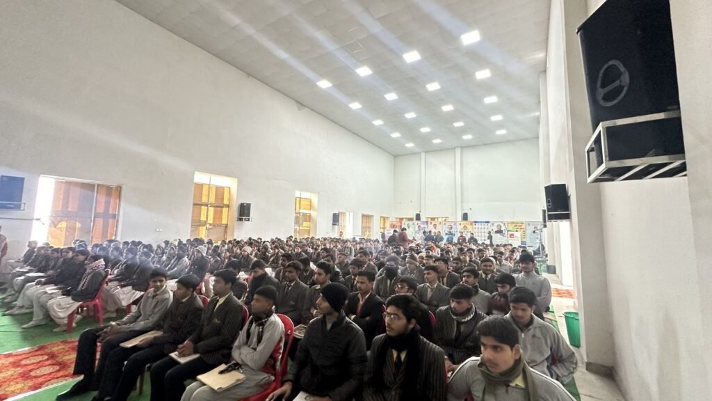Students taking notes at a CareerTest Education seminar
